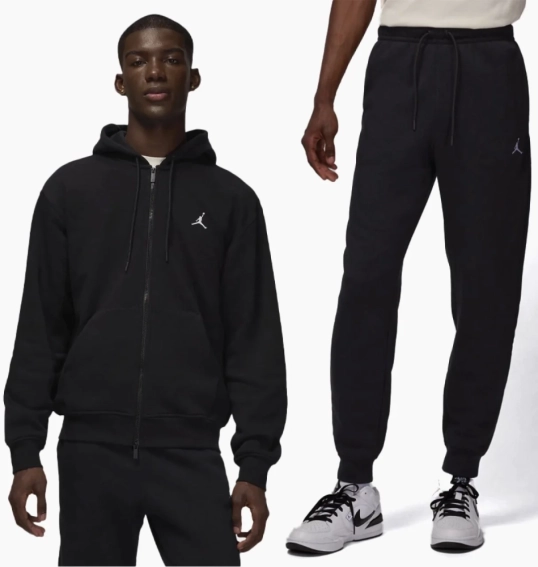 Спортивный костюм мужской Air Jordan Brooklyn Black FV7289-010_FV7277-010 фото 1 — интернет-магазин Tapok