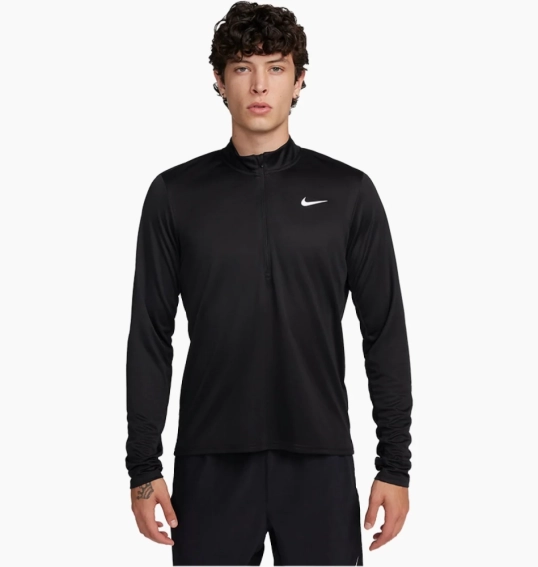 Кофта NIKE M NK DF PACER TOP HZ FQ2494-010 фото 1 — интернет-магазин Tapok