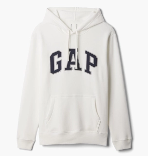 Худі унісекс Gap Vintage Soft Arch Logo Hoodie White 715036031