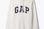 Худі унісекс Gap Vintage Soft Arch Logo Hoodie White 715036031 Фото 1