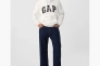 Худі унісекс Gap Vintage Soft Arch Logo Hoodie White 715036031 Фото 4