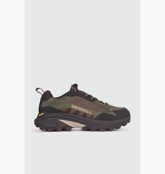 Мужские кроссовки Merrell Outdoor Waterproof MenS Sports Shoes Olive/Black J037965 фото 2 — интернет-магазин Tapok