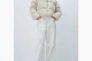Пуховик жіночий H&M Short Puffer Jacket Beige 1228408005 S 1228408005 Фото 2