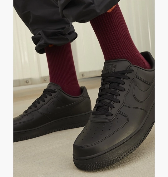 Кросівки Nike Air Force 1 07 Fresh Black Dm0211-001 фото 4 — інтернет-магазин Tapok