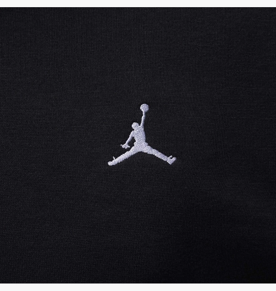 Худі чоловіче Air Jordan Brooklyn Fleece Hoodie Black FV7281-010 фото 3 — інтернет-магазин Tapok