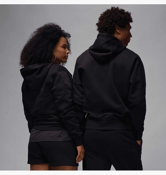 Худі чоловіче Air Jordan Brooklyn Fleece Hoodie Black FV7281-010 фото 5 — інтернет-магазин Tapok