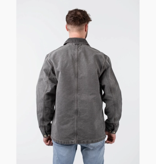 Джинсовка Carhartt Michigan Coat Grey I026480.00E.FH.03-1 S I026480.00E.FH.03-1 фото 6 — интернет-магазин Tapok