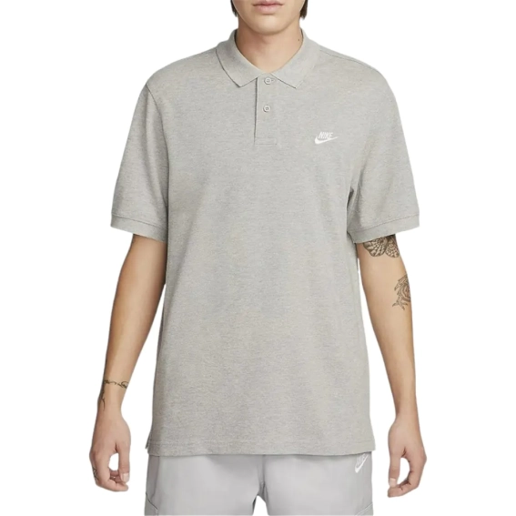 Поло Nike Shirt M Club Ss Polo Grey FN3894-063 L FN3894-063 фото 3 — інтернет-магазин Tapok