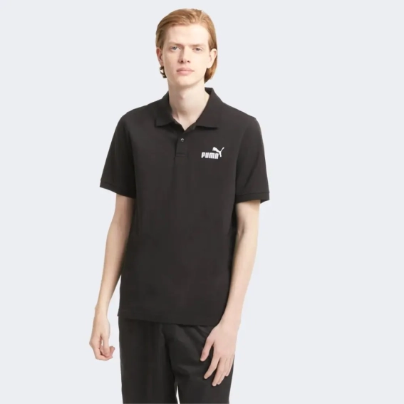 Поло Puma Essentials Black 586674-01 S 586674-01 фото 2 — інтернет-магазин Tapok