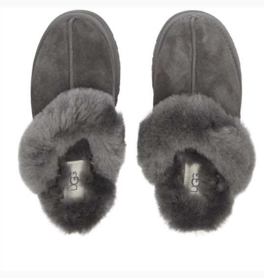 Тапочки UGG Disquette Slipper Grey 1122550-CHRC 36 1122550-CHRC фото 6 — интернет-магазин Tapok