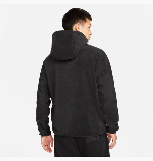 Толстовка Nike Nsw Spe+ Flc Fz Top Winter Black DD4882-010 фото 2 — интернет-магазин Tapok