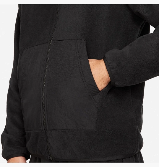 Толстовка Nike Nsw Spe+ Flc Fz Top Winter Black DD4882-010 фото 4 — интернет-магазин Tapok
