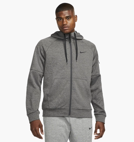 Кофта Nike Therma-Fit Grey Dq4830-071 фото 1 — интернет-магазин Tapok