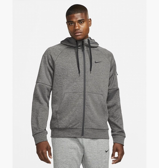 Кофта Nike Therma-Fit Grey Dq4830-071 фото 2 — интернет-магазин Tapok