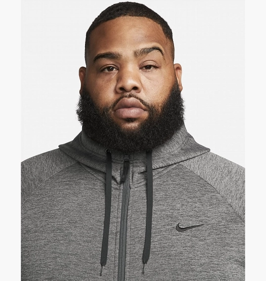 Кофта Nike Therma-Fit Grey Dq4830-071 фото 3 — интернет-магазин Tapok