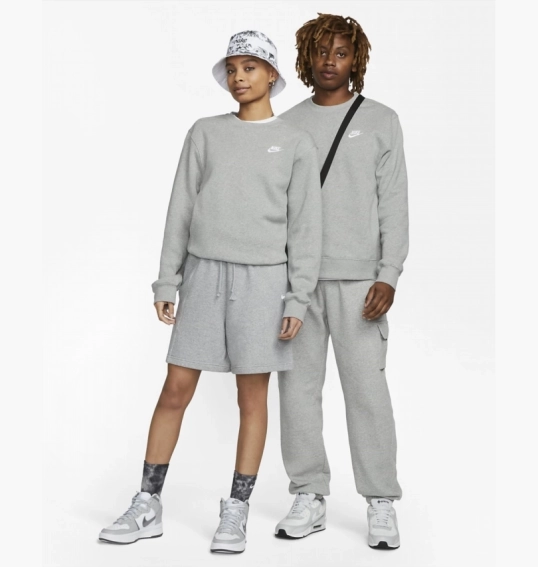 Свитшот Nike M NSW CLUB CRW BB Grey BV2662-063 фото 16 — интернет-магазин Tapok