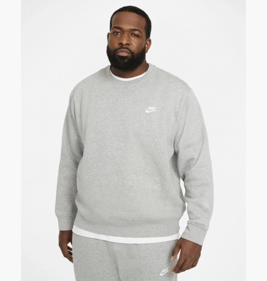 Свитшот Nike M NSW CLUB CRW BB Grey BV2662-063 фото 17 — интернет-магазин Tapok