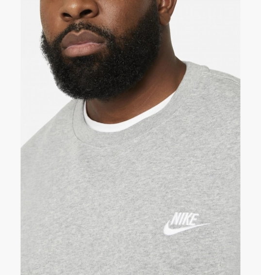 Свитшот Nike M NSW CLUB CRW BB Grey BV2662-063 фото 19 — интернет-магазин Tapok