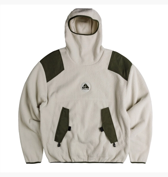 Кофта Nike Acg Balaclava Retro Fleece Sweatshirt Beige FN1945-072 фото 2 — интернет-магазин Tapok