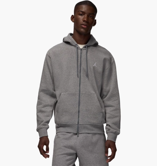 Толстовка Air Jordan Brooklyn Fleece Grey FV7289-091 фото 1 — интернет-магазин Tapok