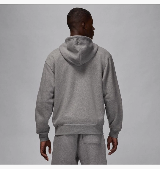 Толстовка Air Jordan Brooklyn Fleece Grey FV7289-091 фото 2 — интернет-магазин Tapok
