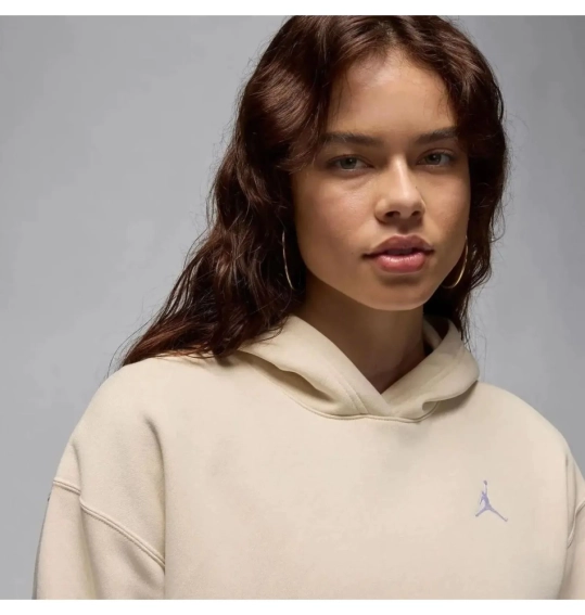 Брюки женские Jordan Brooklyn Fleece Beige (FV7077-203) фото 8 — интернет-магазин Tapok