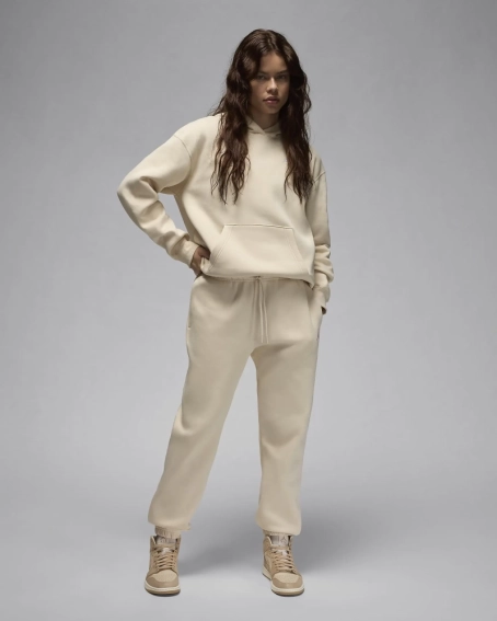 Брюки жіночі Jordan Brooklyn Fleece Beige (FV7077-203) фото 5 — інтернет-магазин Tapok