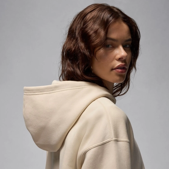 Кофта жіночі Jordan Brooklyn Fleece Beige (FV7071-203) фото 4 — інтернет-магазин Tapok