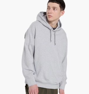 Худые унисекс Uniqlo Sweat Pullover Hoodie Grey 444967-05