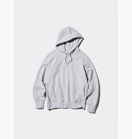 Худі унісекс Uniqlo Sweat Pullover Hoodie Grey 444967-05 фото 2 — інтернет-магазин Tapok
