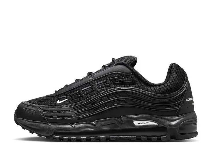 Кросівки чоловічі Comme des Garçons Homme Plus × Nike Air Max TL 2.5 "Black" HJ6539-001 фото 1 — інтернет-магазин Tapok