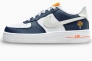 Кросівки дитячі Nike Air Force 1 Low Lv8 White/Blue FN7239-410 40 FN7239-410 Фото 1