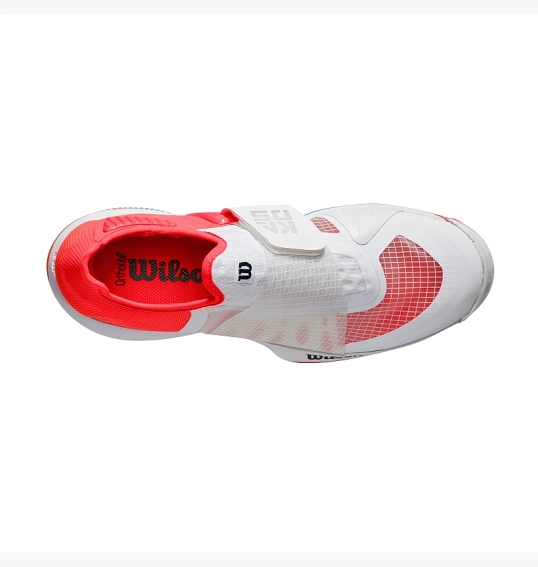 Кросівки жіночі Wilson Kaos Mirage White/Red WRS327460 фото 6 — інтернет-магазин Tapok