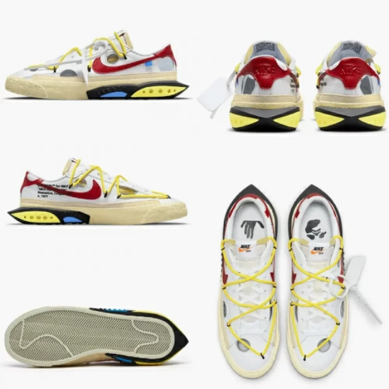 Кеди NIKE BLAZER OFF-WHITE DH7863-100 фото 3 — інтернет-магазин Tapok
