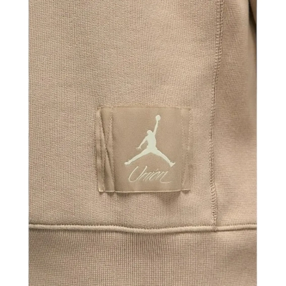 Кофта Jordan x Union MJ Fleece Hoodie Bio Beige/Coconut Milk DV7334-296 фото 16 — інтернет-магазин Tapok
