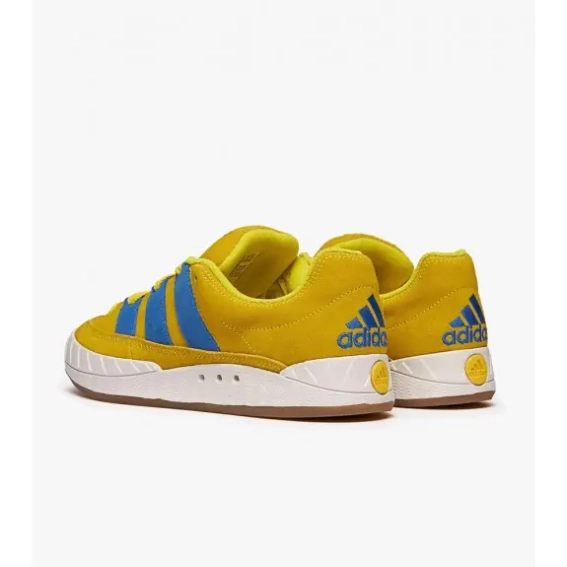 Кроссовки ADIDAS ADIMATIC BRIGHT YELLOW BLUE GY2090 фото 2 — интернет-магазин Tapok