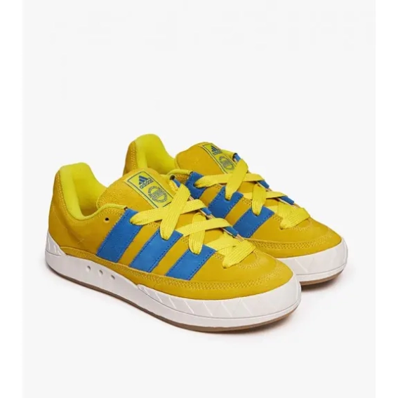 Кроссовки ADIDAS ADIMATIC BRIGHT YELLOW BLUE GY2090 фото 7 — интернет-магазин Tapok