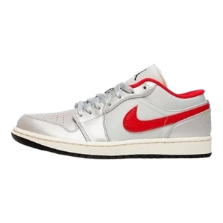 Кроссовки JORDAN 1 LOW PRM SILVER DA4668-001
