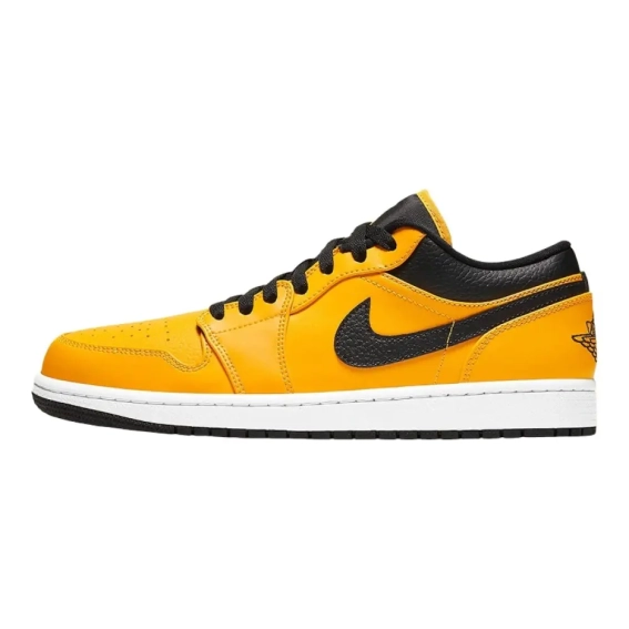 Кроссовки JORDAN 1 LOW YELLOW BLACK 553558-700 фото 1 — интернет-магазин Tapok