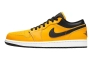 Кроссовки JORDAN 1 LOW YELLOW BLACK 553558-700 Фото 1