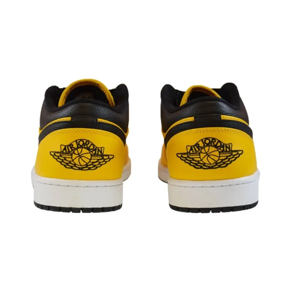 Кроссовки JORDAN 1 LOW YELLOW BLACK 553558-700 фото 8 — интернет-магазин Tapok