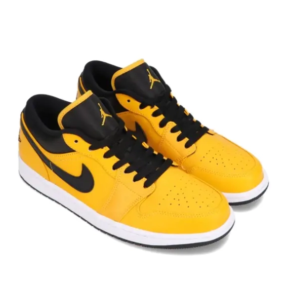 Кроссовки JORDAN 1 LOW YELLOW BLACK 553558-700 фото 13 — интернет-магазин Tapok