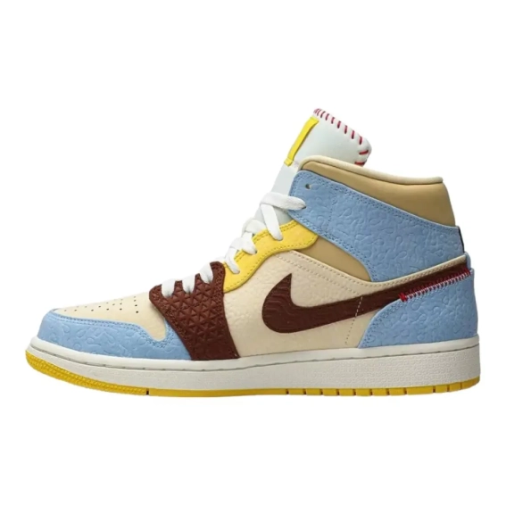 Кросівки Jordan 1 Mid SE Fearless Maison CU2803-200 фото 1 — інтернет-магазин Tapok