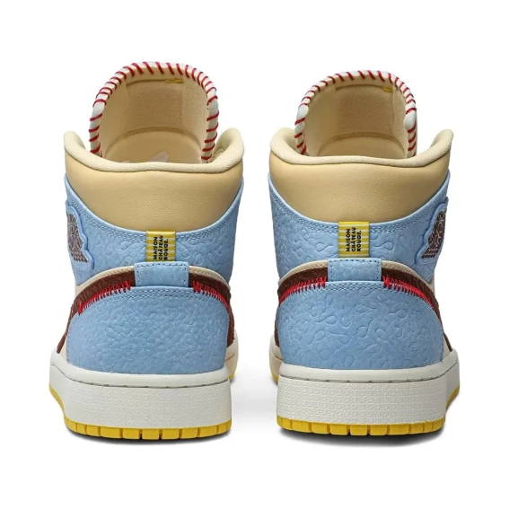 Кросівки Jordan 1 Mid SE Fearless Maison CU2803-200 фото 10 — інтернет-магазин Tapok