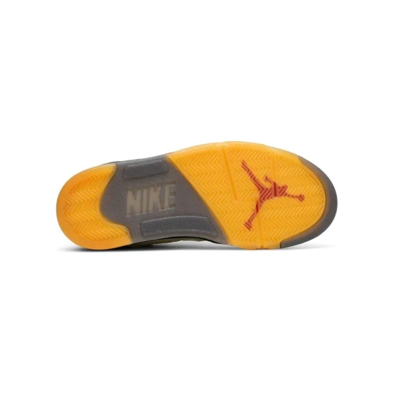 Кросівки JORDAN 5 RETRO OFF-WHITE DH8565-100 фото 6 — інтернет-магазин Tapok