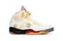 Кросівки JORDAN 5 RETRO OFF-WHITE DH8565-100 Фото 8
