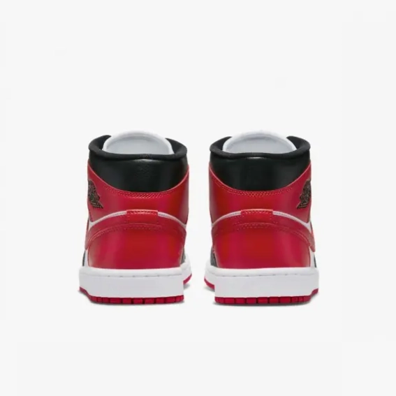 Кроссовки JORDAN WMNS 1 MID ALTERNATE BRED TOE BQ6472-079 фото 6 — интернет-магазин Tapok