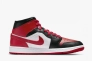 Кроссовки JORDAN WMNS 1 MID ALTERNATE BRED TOE BQ6472-079 Фото 7
