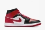 Кроссовки JORDAN WMNS 1 MID ALTERNATE BRED TOE BQ6472-079 Фото 8