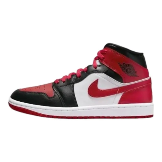 Кроссовки JORDAN WMNS 1 MID ALTERNATE BRED TOE BQ6472-079 фото 9 — интернет-магазин Tapok